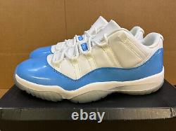 Size 13 Nike Air Jordan 11 XI Retro Low UNC 2017 Tar Heels Carolina Blue