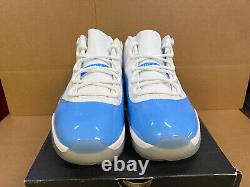 Size 13 Nike Air Jordan 11 XI Retro Low UNC 2017 Tar Heels Carolina Blue