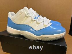 Size 13 Nike Air Jordan 11 XI Retro Low UNC 2017 Tar Heels Carolina Blue