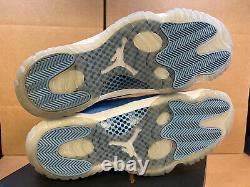 Size 13 Nike Air Jordan 11 XI Retro Low UNC 2017 Tar Heels Carolina Blue
