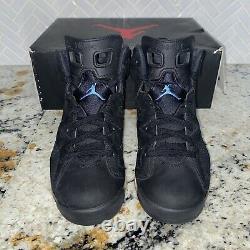 Size 8.5 Jordan 6 Retro Tar Heels, UNC 2017