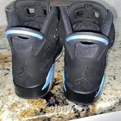 Size 8.5 Jordan 6 Retro Tar Heels, UNC 2017