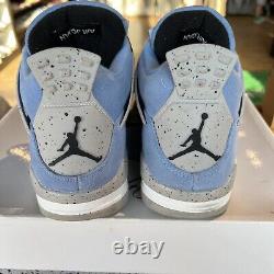 Size 9.5 Nike Air Jordan 4 Retro Mid UNC Tar Heels University Blue
