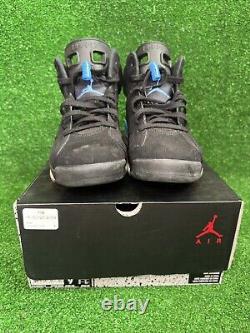 Size 9 Jordan 6 Retro Tar Heels, UNC 2017 384664 006