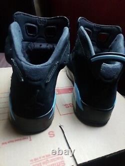 Size 9 Jordan 6 Retro Tar Heels, UNC 2017 384664 006