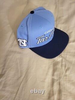 Sports Specialties North Carolina UNC Tar Heels Script Hat Vintage NWT Rare