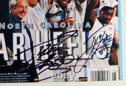 TYLER HANSBROUGH TY LAWSON 2x Signed 8x10 Photo UNC Tar Heels Basketball COA