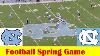 Team Carolina Vs Team Tar Heels 2022 North Carolina Football Spring Game Highlights
