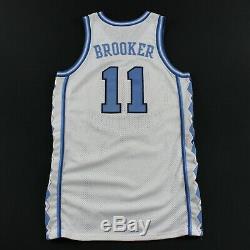 Team Issue North Carolina Tar Heels Nike 44 Michael Brooker Jersey 1996-97 UNC