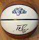 Tyler Hansbrough Signed Autographed Unc Tar Heels Logo Basketball Psa/dna