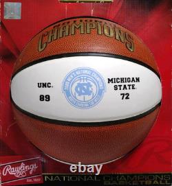 Tyler Hansbrough & Team UNC Tar Heels NCAA 2009 Championship Basketball with COA
