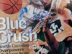 Tyler Hansbrough UNC Tar Heels Signed 11x14 Photo FRAMED Autograph Beckett COA