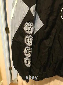 UNC North Carolina TAR HEELS Hooded STARTER CHAMPIONSHIP Jacket Pullover 2X XXL