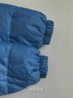 UNC North Carolina TAR HEELS STARTER Down double-sided Jacket Mens S Blue