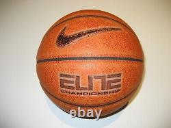 UNC North Carolina Tar Heels 2013 GAME USED Nike Elite Championship BASKETBALL