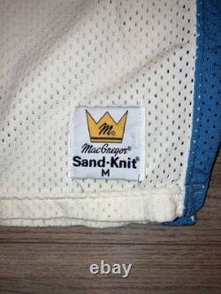 UNC North Carolina Tar Heels Basketball Team Sand-knit Jersey M Medium