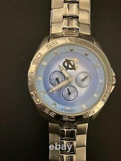 UNC North Carolina Tar Heels Mens Fossil Watch