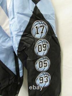 UNC North Carolina Tar Heels Mens S-M-L-XL-2XL Hooded Coat Starter Jacket $160