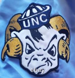 UNC North Carolina Tar Heels Mitchell & Ness Lightweight Bomber Jacket Sz 2XL