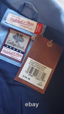 UNC North Carolina Tar Heels Mitchell & Ness Lightweight Bomber Jacket Sz 2XL