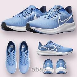 UNC North Carolina Tar Heels Nike Air Zoom Pegasus 39 Shoes Mens 7.5 / Womens 9