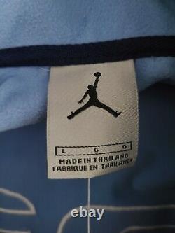 UNC North Carolina Tar Heels Nike Jordan 23 Mens Large Full Zip Hoodie Jacket