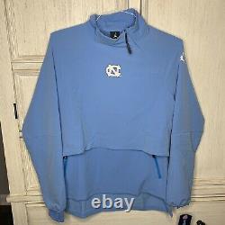 UNC North Carolina Tar Heels Nike Jordan 23 Tech 1/4 Zip Jacket Mens Size Large