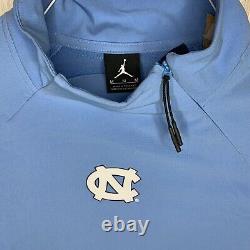 UNC North Carolina Tar Heels Nike Jordan 23 Tech 1/4 Zip Jacket Mens Size Large