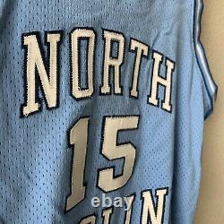 UNC North Carolina Tar Heels Vince Carter #15 Sewn Basketball Jersey SZ 44 Nike