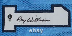 UNC Roy Williams Authentic Signed Carolina Blue Pro Style Jersey BAS Witnessed