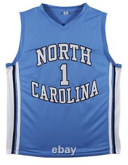UNC Roy Williams Authentic Signed Carolina Blue Pro Style Jersey BAS Witnessed