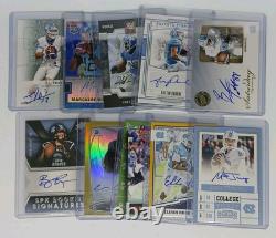 UNC TAR HEELS Autograph Lot. Trubisky Nicks Bernard Ebron Renner