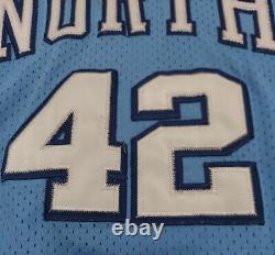 UNC TAR HEELS NORTH CAROLINA Jersey Jerry Stackhouse NIKE BLUE SEWN Size 48 XL