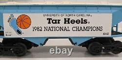 UNC Tar Heels 1982 National Champions Grain Car from 1993 K-Line Train Set