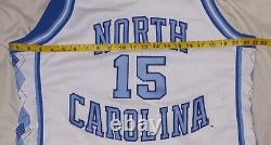UNC Tar Heels Basketball Jersey Size 44 Vintage Authentic Carter Nike VTG Gift