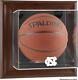 Unc Tar Heels Brown Framed (2015-present) Wall-mountable Basketball Case