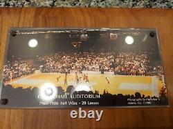 UNC Tar Heels Carmichael Auditorium Game Used Flooring Michael Jordan Authentic