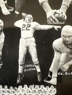 UNC Tar Heels Football 1949 SoCo Champions ORIGINAL Photograph Choo Choo Justice