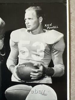 UNC Tar Heels Football 1949 SoCo Champions ORIGINAL Photograph Choo Choo Justice