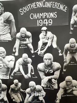 UNC Tar Heels Football 1949 SoCo Champions ORIGINAL Photograph Choo Choo Justice