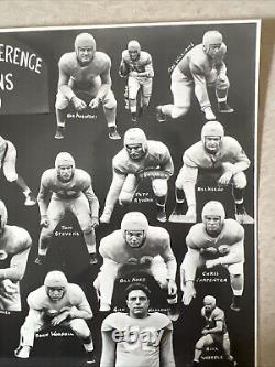 UNC Tar Heels Football 1949 SoCo Champions ORIGINAL Photograph Choo Choo Justice