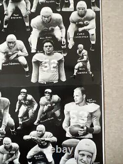 UNC Tar Heels Football 1949 SoCo Champions ORIGINAL Photograph Choo Choo Justice