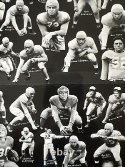 UNC Tar Heels Football 1949 SoCo Champions ORIGINAL Photograph Choo Choo Justice