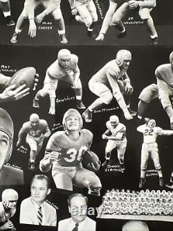 UNC Tar Heels Football 1949 SoCo Champions ORIGINAL Photograph Choo Choo Justice