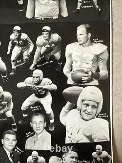 UNC Tar Heels Football 1949 SoCo Champions ORIGINAL Photograph Choo Choo Justice