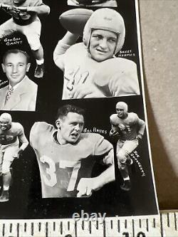 UNC Tar Heels Football 1949 SoCo Champions ORIGINAL Photograph Choo Choo Justice