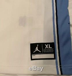 UNC Tar Heels Michael Jordan 23 Stitched Basketball Jersey XL White Carolina