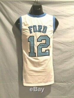 UNC Tar Heels, Phil Ford Custom Pro Style Jersey withJSA