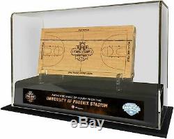 UNC Tarheels 2017 Mens Basketball National Champs 9.5x6.5 Case & Engraved Court