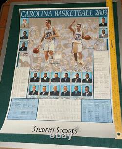 UNC Tarheels Basketball Vintage Team Posters Lot